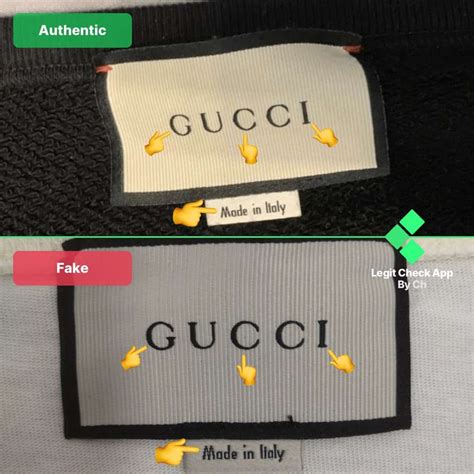 gucci tag fake